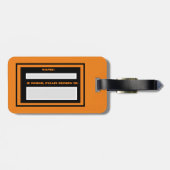 スイートデザインバイトフィフロント&バック面倒なし ラゲッジタグ (裏面横)