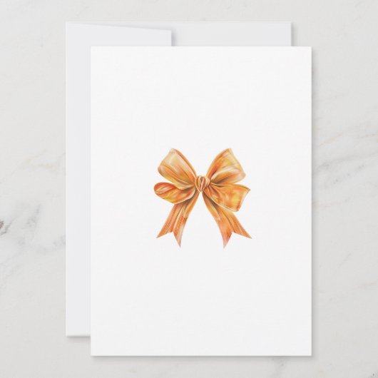 スイートトゥビーエレガント誕生日招待状 招待状 (裏面)