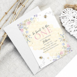 スイートトゥビーワンハニーガールズファースト誕生日 招待状