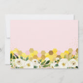 スイートトゥビーワン誕生日 招待状 (裏面)