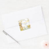 スイートトゥビー誕生日ありがとう スクエアシール (封筒)