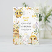 スイートトゥビー誕生日 サンキューカード (スタンド正面)