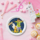 スイートトリックオアトリートハローウィンパーティカボチャ幽霊 ペーパープレート (パーティー)