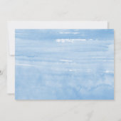 スイートトリーツブルーボーイズバースデーパーティー 招待状 (裏面)