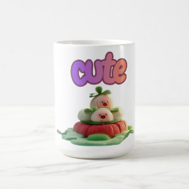スイートトリーツ 3D かわいいアート - パステルパステルTシャツ コーヒーマグカップ