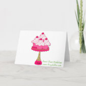 スイートトリートガールズ誕生日グリーティングカード カード (裏面)