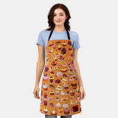 スイートトリートキッチンエプロン エプロン (着用した状態)