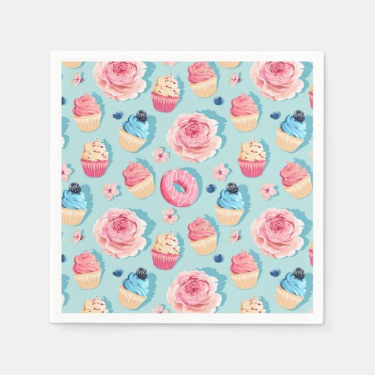 スイートトリートナプキンズ スタンダードカクテルナプキン (正面)