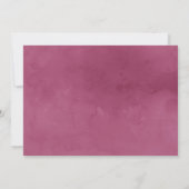 スイートトリートピンクガールズバースデーパーティー 招待状 (裏面)