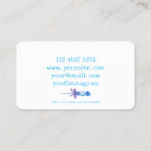 スイートトリートブルーパープル 名刺 (裏面)