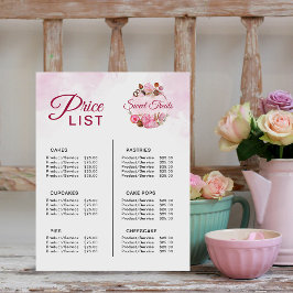 スイートトリートベーカリー価格表