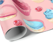 スイートトリートラッピング紙 ラッピングペーパー (ロールコーナー)