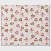 スイートトリートラッピング紙 ラッピングペーパー (フラット)