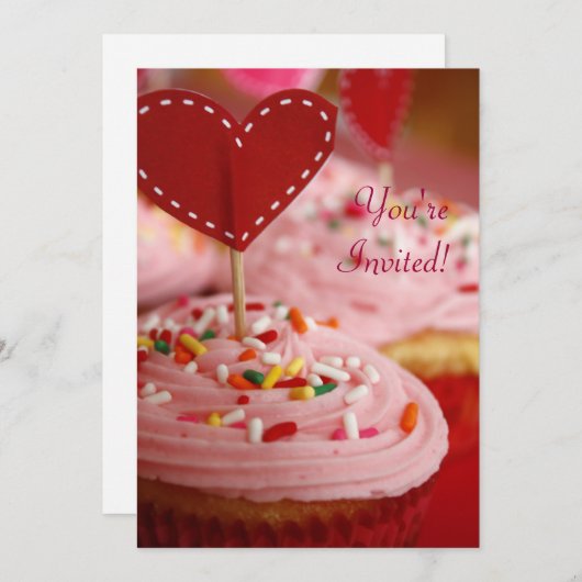 スイートトリート招待状 招待状 (正面/裏面)