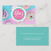 スイートトリート焼いたグッズのロゴフォトカスタム 名刺