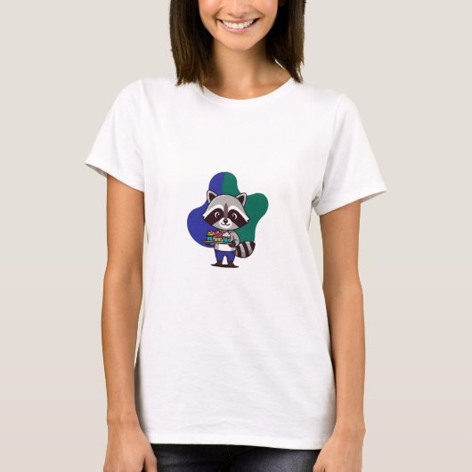 スイートトリート・アライグマ Tシャツ (正面)