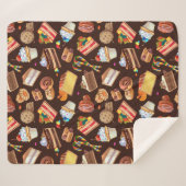 スイートトリート シェルパブランケット (正面(横))