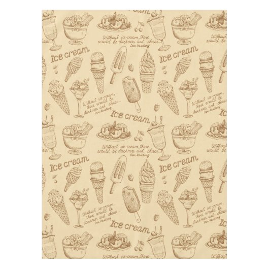 スイートトリート テーブルクロス (正面)