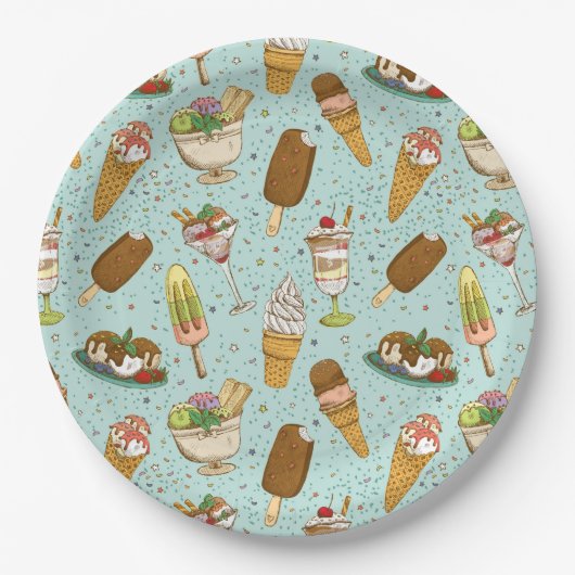 スイートトリート ペーパープレート (正面)