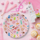 スイートトリート ペーパープレート (パーティー)