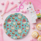 スイートトリート ペーパープレート (パーティー)