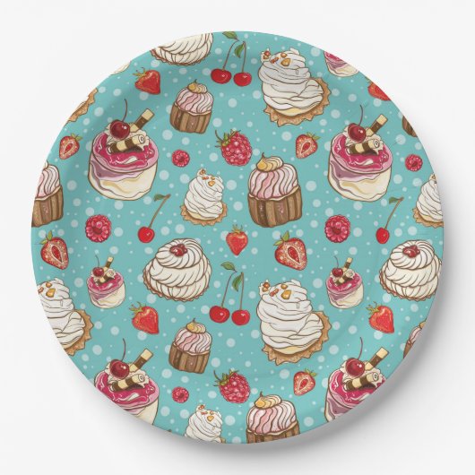 スイートトリート ペーパープレート (正面)