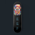 *~*スイートトロルAP89ネオンレインボーイニシャル花 スケートボード<br><div class="desc">(探索コードAP89 for Troll itemsと中世テーマアイテムAP88 ) Easy Transfer to other Zazzle Products.黒背景スケートボード。NEON Rainbowはトロールのポップ・アートの画像と文字だけを色づけている。カスタマイズ/イニシャル/モノグラムをパーソナライズ。可愛お洒落い長いおもしろい髪のトロール。明るい虹のネオンカラー。これはトロール人気があるを愛するすべての人のためのトレンドデザインである。TROLSを愛する芸術的スケートボーダーのためのエキサイティングなクリエイティブ詳細デザインである。 * *精力的に強化されたデザインはバイブ素晴らしルを持つ。お母素晴らしさん、姉妹、娘、ガールフレンド10代の女の子や息子パパ/父/パパ/パパ/ボーイフレンド父のは、またすごい男や女の子素晴らし男、男や女の子の男や女の子の男や女の子を作るユニーク誕生日、卒業や母の日ギフト。***私の名前はアンナ・ローザで、2001年以来、霊気ヒーリングエネルギーと私のエネルギーヒーリングモダリティAurora Mistica (R)の両方をチャネリングする国際的に知られている遠隔遠隔遠隔的なエネルギー治療器である。私のすべてのデザインと製品は、甘い穏やかなヒーリングエネルギーでリモートで精力的に強化されている。良いバイブ楽しむス：)より多くの癒しのエネルギーのバイブが私のリモートの距離の癒しのサイトを訪問する素晴らし: http://www.reikiwithtrust.com http://auroramisticadistancehealing.com. http://facebook.com/annarosaeverythingenergy免責条項：私が距離のヒーラーとして行うことは、医療や心理的なサービスの代替ではなく、賛辞であると意図されている。あなたの不均衡と苦情のための健康または心理的なプロフェッショナルを参照しなさい。</div>