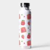 スイートトーストとストロベリージャム ウォーターボトル (左面)