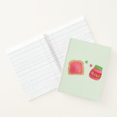 スイートトーストとストロベリージャム ノートブック (内部)