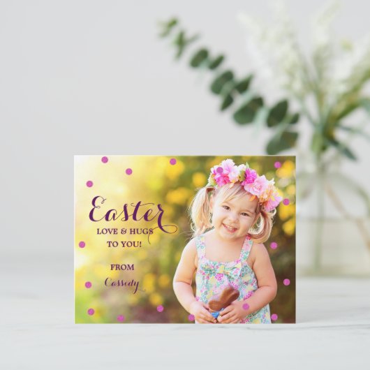 スイートドットフォトイースターポストカード シーズンポストカード (スタンド正面)