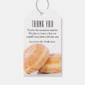 スイートドナットサンキューギフトラベル ギフトタグ (正面)