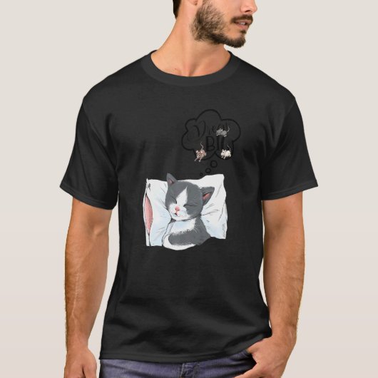 スイートドリームキャットのコンセプト Tシャツ (正面)