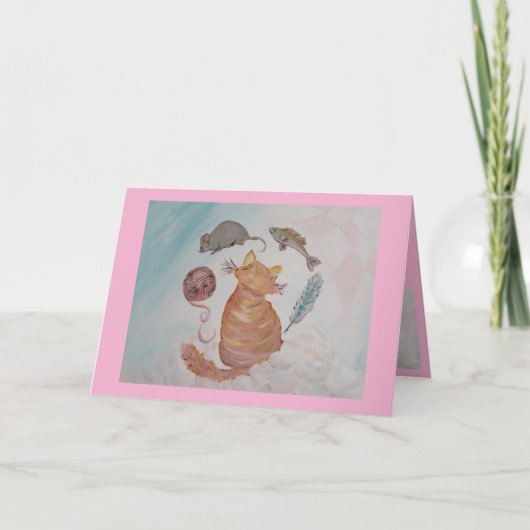 スイートドリームグリーティ感動的ングカード サンキューカード (正面)