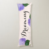 スイートドリームズピンクアジサイ抱き枕 ボディピロー (裏面 (縦))