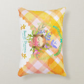 スイートドリームズフクロウベビーブランケット アクセントクッション (正面(垂直))