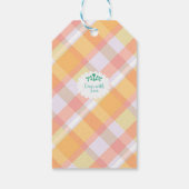 スイートドリームズフクロウベビー ギフトタグ (裏面)