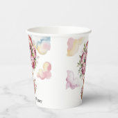 スイートドリームベビーガールシャワー 紙コップ (左)