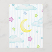 スイートドリームベビーシャワー エンクロージャーカード (裏面)