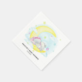 スイートドリームベビーシャワー スタンダードカクテルナプキン (角)