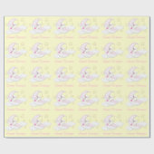 スイートドリームベビーシャワー ラッピングペーパー (フラット)