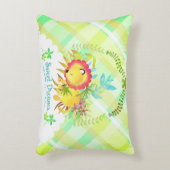 スイートドリームライオンベビーアクセント枕 アクセントクッション (正面(垂直))