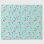 スイートドルフィンクリスマス ラッピングペーパー (フラット)