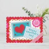 スイートドーターバレンタインパッチワークハートスタイル (スタンド正面)