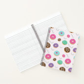 スイートドーナツベーカリースパイラルノート ノートブック (内部)