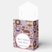 スイートドーナツ女の子ベビーシャワー フェイバーボックス (オープン)