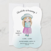 スイートドール水彩手絵を描形 シーズンカード (正面)