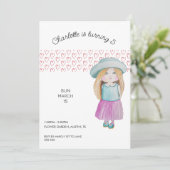 スイートドール水彩手絵を描形 シーズンカード (スタンド正面)