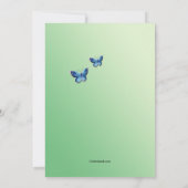 スイートネクタールガーデンパーティの招待状 招待状 (裏面)