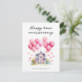 スイートハッピーホームアニバーサリーリアルハガキ ポストカード (スタンド正面)