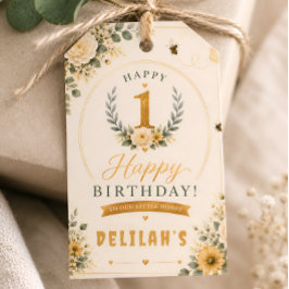 スイートハニービーの誕生日 ギフトタグ